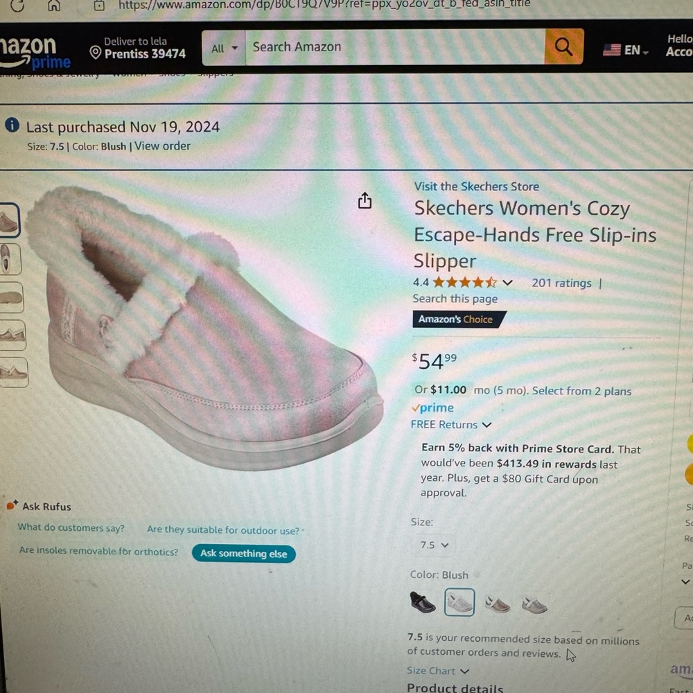 Skechers Women’s Cozy Escape-Hands-Free slippers
